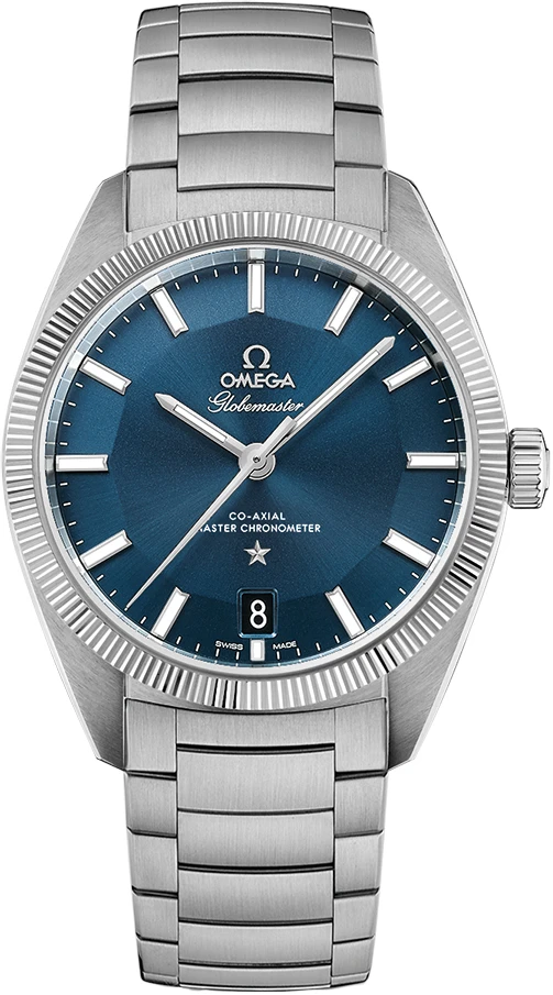Omega Globemaster 39mm 130.30.39.21.03.001 Omega Globemaster 39mm 130.30.39.21.03.001 -Omega Shop 13030392103001 Omega Globemaster Stainless Steel Blue Dial Steel Bracelet