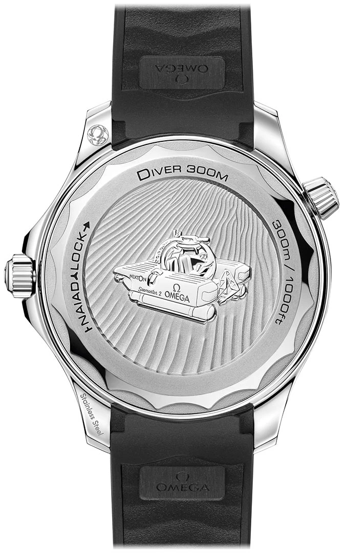Omega Seamaster Diver 300m Co-Axial Master Chronometer 42mm 210.32.42.20.01.002 Omega Seamaster Diver 300m Co-Axial Master Chronometer 42mm 210.32.42.20.01.002 -Omega Shop 210.32.42.20.01.002 Omega Seamaster Nekton Edition Black Rubber Strap Caseback