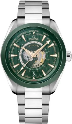 Omega Aqua Terra 150M GMT Worldtimer Co-Axial 43mm 220.30.43.22.10.001