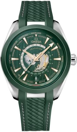 Omega Aqua Terra 150M GMT Worldtimer Co-Axial 43mm 220.32.43.22.10.001