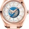 Omega Aqua Terra 150M GMT Worldtimer Co-Axial 43mm 220.50.43.22.02.001 -Omega Shop 220.50.43.22.02.001 Omega Aqua Terra Sedna Gold