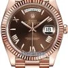 Rolex Day-Date 40mm Everose Gold 228235 Chocolate Roman 2 Rolex Day-Date 40mm Everose Gold 228235 Chocolate Roman -Omega Shop 228235 chocolate roman new