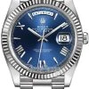 Rolex Day-Date 40mm White Gold 228239 Blue Roman 1 Rolex Day-Date 40mm White Gold 228239 Blue Roman -Omega Shop 228239 Blue Roman