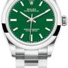Rolex Oyster Perpetual 31mm 277200 Green 1 Rolex Oyster Perpetual 31mm 277200 Green -Omega Shop 277200 Green