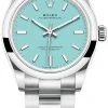 Rolex Oyster Perpetual 31mm 277200 Turquoise Blue 1 Rolex Oyster Perpetual 31mm 277200 Turquoise Blue -Omega Shop 277200 Turquoise Blue