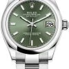 Rolex Datejust 31mm Stainless Steel 278240 Mint Green Index Oyster -Omega Shop 278240 Mint Green Index Oyster