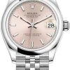 Rolex Datejust 31mm Stainless Steel 278240 Pink Index Jubilee -Omega Shop 278240 Pink Index Jubilee