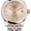 Rolex Datejust 31mm Stainless Steel And Rose Gold 278241 Rose Roman Jubilee -Omega Shop 278241 Gold Roman Jubilee