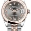 Rolex Datejust 31mm Stainless Steel And Rose Gold 278241 Rhodium Roman VI Jubilee 2 Rolex Datejust 31mm Stainless Steel And Rose Gold 278241 Rhodium Roman VI Jubilee -Omega Shop 278241 Rhodium Roman VI Jubilee