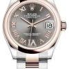 Rolex Datejust 31mm Stainless Steel And Rose Gold 278241 Rhodium Roman VI Oyster -Omega Shop 278241 Rhodium Roman VI Oyster