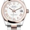 Rolex Datejust 31mm Stainless Steel And Rose Gold 278241 White Roman Oyster 1 Rolex Datejust 31mm Stainless Steel And Rose Gold 278241 White Roman Oyster -Omega Shop 278241 White Roman Oyster