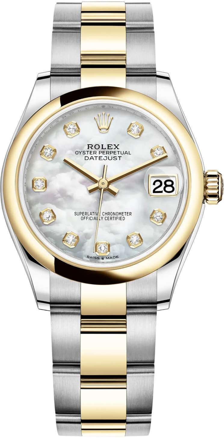 Rolex Datejust 31mm Stainless Steel and Yellow Gold 278243 MOP Diamond Oyster Rolex Datejust 31mm Stainless Steel And Yellow Gold 278243 MOP Diamond Oyster -Omega Shop 278243 MOP Diamond Oyster m278243 0027