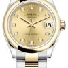 Rolex Datejust 31mm Stainless Steel And Yellow Gold 278243 Champagne Diamond Oyster 1 Rolex Datejust 31mm Stainless Steel And Yellow Gold 278243 Champagne Diamond Oyster -Omega Shop 278243 Champagne Diamond Oyster