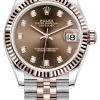 Rolex Datejust 31mm Stainless Steel And Rose Gold 278271 Chocolate Diamond Jubilee -Omega Shop 278271 Chocolate Diamond Jubilee