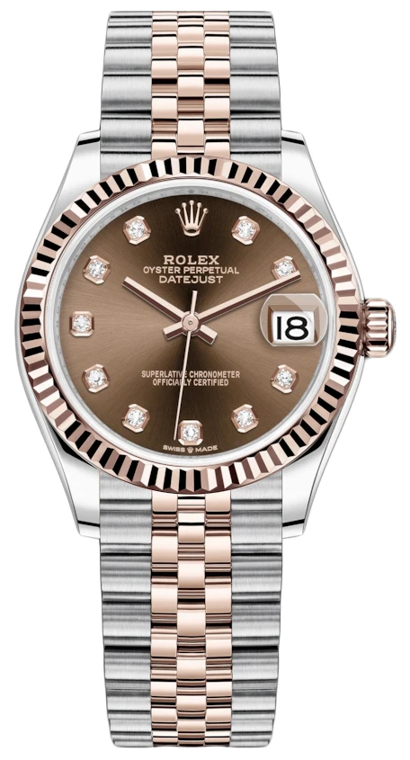 Rolex Datejust 31mm Stainless Steel and Rose Gold 278271 Chocolate Diamond Jubilee Rolex Datejust 31mm Stainless Steel And Rose Gold 278271 Chocolate Diamond Jubilee -Omega Shop 278271 Chocolate Diamond Jubilee