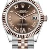 Rolex Datejust 31mm Stainless Steel And Rose Gold 278271 Chocolate Roman VI Jubilee -Omega Shop 278271 Chocolate Roman VI Jubilee