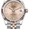 Rolex Datejust 31mm Stainless Steel And Rose Gold 278271 Rose Roman Jubilee -Omega Shop 278271 Gold Roman Jubilee