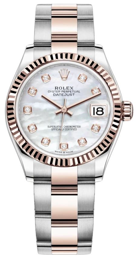 Rolex Datejust 31mm Stainless Steel and Rose Gold 278271 MOP Diamond Oyster Rolex Datejust 31mm Stainless Steel And Rose Gold 278271 MOP Diamond Oyster -Omega Shop 278271 MOP Diamond Oyster