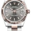 Rolex Datejust 31mm Stainless Steel And Rose Gold 278271 Rhodium Index Oyster -Omega Shop 278271 Rhodium Index Oyster
