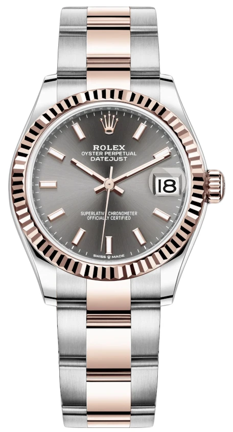 Rolex Datejust 31mm Stainless Steel and Rose Gold 278271 Rhodium Index Oyster Rolex Datejust 31mm Stainless Steel And Rose Gold 278271 Rhodium Index Oyster -Omega Shop
