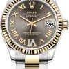 Rolex Datejust 31mm Stainless Steel And Yellow Gold 278273 Grey VI Roman Oyster 1 Rolex Datejust 31mm Stainless Steel And Yellow Gold 278273 Grey VI Roman Oyster -Omega Shop 278273 Grey VI Roman Oyster m278273 0017