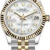 Rolex Datejust 31mm Stainless Steel And Yellow Gold 278273 MOP Diamond Jubilee -Omega Shop 278273 MOP Diamond Jubilee m278273 0028