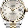 Rolex Datejust 31mm Stainless Steel And Yellow Gold 278273 Silver Diamond Jubilee -Omega Shop 278273 Silver Diamond Jubilee m278273 0020
