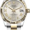 Rolex Datejust 31mm Stainless Steel And Yellow Gold 278273 Silver VI Roman Oyster -Omega Shop 278273 Silver VI Roman Oyster m278273 0003