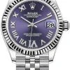 Rolex Datejust 31mm Stainless Steel 278274 Aubergine VI Jubilee