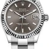 Rolex Datejust 31mm Stainless Steel 278274 Dark Grey Index Oyster 2 Rolex Datejust 31mm Stainless Steel 278274 Dark Grey Index Oyster -Omega Shop 278274 Dark Grey Index Oyster1