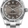 Rolex Datejust 31mm Stainless Steel 278274 Dark Grey Roman Oyster -Omega Shop 278274 Dark Grey Roman Oyster