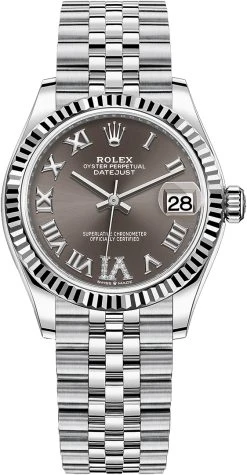 Rolex Datejust 31mm Stainless Steel 278274 Dark Grey VI Jubilee