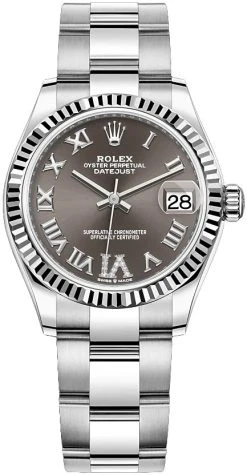 Rolex Datejust 31mm Stainless Steel 278274 Dark Grey VI Oyster