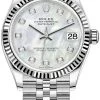 Rolex Datejust 31mm Stainless Steel 278274 MOP Diamond Jubilee -Omega Shop 278274 MOP Diamond Jubilee