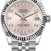 Rolex Datejust 31mm Stainless Steel 278274 Pink Diamond Jubilee 1 Rolex Datejust 31mm Stainless Steel 278274 Pink Diamond Jubilee -Omega Shop 278274 Pink Diamond Jubilee
