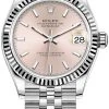 Rolex Datejust 31mm Stainless Steel 278274 Pink Index Jubilee -Omega Shop 278274 Pink Index Jubilee