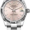 Rolex Datejust 31mm Stainless Steel 278274 Pink Index Oyster