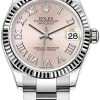 Rolex Datejust 31mm Stainless Steel 278274 Pink Roman Oyster -Omega Shop 278274 Pink Roman Oyster