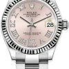 Rolex Datejust 31mm Stainless Steel 278274 Pink VI Oyster -Omega Shop 278274 Pink VI Oyster