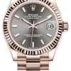 Rolex Datejust 31mm Everose Gold 278275 Rhodium Index President -Omega Shop 278275 Rhodium Index President