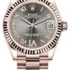 Rolex Datejust 31mm Everose Gold 278275 Rhodium VI Roman President -Omega Shop 278275 Rhodium VI Roman President