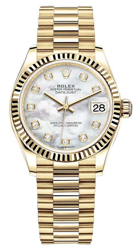 Rolex Datejust 31mm Yellow Gold 278278 MOP Diamond President Rolex Datejust 31mm Yellow Gold 278278 MOP Diamond President -Omega Shop 278278 MOP Diamond President