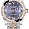 Rolex Datejust 31mm Stainless Steel And Rose Gold 278341rbr Aubergine VI Roman Jubilee 2 Rolex Datejust 31mm Stainless Steel And Rose Gold 278341rbr Aubergine VI Roman Jubilee -Omega Shop 278341rbr Aubergine Roman VI Jubilee