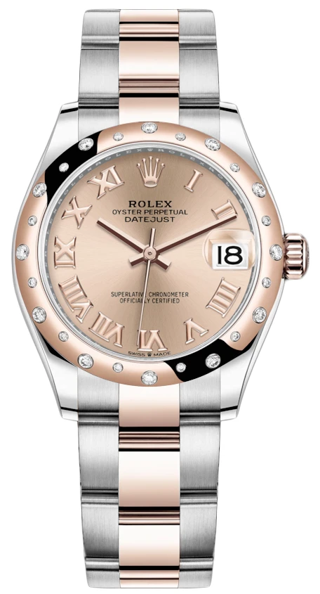 Rolex Datejust 31mm Stainless Steel and Rose Gold 278341rbr Rose Roman Oyster Rolex Datejust 31mm Stainless Steel And Rose Gold 278341rbr Rose Roman Oyster -Omega Shop 278341rbr Gold Roman Oyster