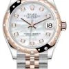 Rolex Datejust 31mm Stainless Steel And Rose Gold 278341rbr MOP Diamond Jubilee