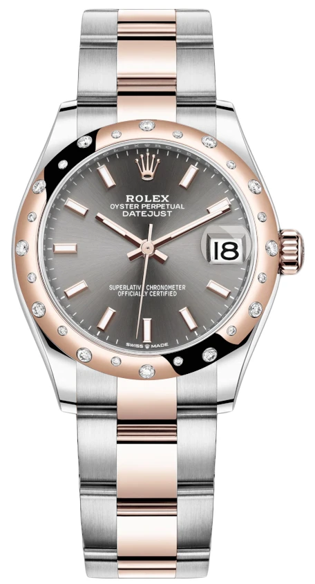 Rolex Datejust 31mm Stainless Steel and Rose Gold 278341rbr Rhodium Index Oyster Rolex Datejust 31mm Stainless Steel And Rose Gold 278341rbr Rhodium Index Oyster -Omega Shop
