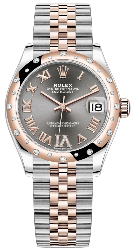 Rolex Datejust 31mm Stainless Steel and Rose Gold 278341rbr Rhodium VI Roman Jubilee Rolex Datejust 31mm Stainless Steel And Rose Gold 278341rbr Rhodium VI Roman Jubilee -Omega Shop 278341rbr Rhodium Roman VI Jubilee