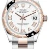 Rolex Datejust 31mm Stainless Steel And Rose Gold 278341rbr White Roman Oyster 2 Rolex Datejust 31mm Stainless Steel And Rose Gold 278341rbr White Roman Oyster -Omega Shop 278341rbr White Roman Oyster
