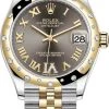 Rolex Datejust 31mm Stainless Steel And Yellow Gold 278343rbr Grey VI Roman Jubilee