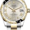 Rolex Datejust 31mm Stainless Steel And Yellow Gold 278343rbr Silver VI Roman Oyster